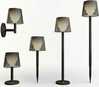 Välilamp New Garden Greta Solar Negro 5in1, LED, IP65, must, 16 x 30 - 80 cm