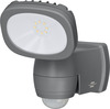Seinale paigaldatav prožektor Brennenstuhl LUFOS 400, 1178900100, LED, 440 lm, IP44, liikumisanduriga
