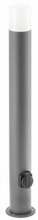 Välisvalgusti GTV Corta, 80 cm, 25 W, E27, IP44, grafiit