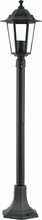 Vabaltseisev välisvalgusti Domoletti Arna, E27, 15W, IP44, 19.2 cm x 98 cm, must