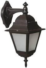 Õue seinalamp Opviq BAP-68179-BSY-M2, 60W, E27, IP65, must, 25 x 40 cm