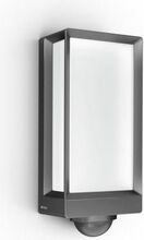 Välisseinavalgusti Steinel L 42 SC, LED, 13W, 1010lm, 3000K, 180, antratsiit