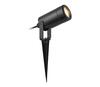 Välisvalgusti Rabalux Krobia 7814, 1xGU10, 4W, 230V, IP65, must