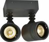 Õue seinavalgusti SLV Myra, 2 x GU10, max. 50 W, IP55, 14.6 x 9.8 cm, antratsiit