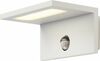 Õue seinavalgusti SLV Sensor WL, 9.8 W, 3000 K, IP44, valge