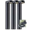 Välisvalgusti Ludeco Oskar PL1023, 1.5 W, must