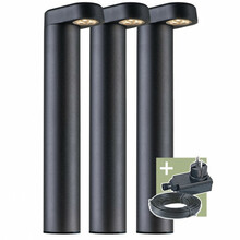 Välisvalgusti Ludeco Oskar PL1023, 1.5 W, must