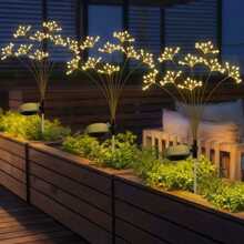 Maasse torgatav välisvalgusti Saska Garden STL-7275-60, 72 cm, 60 LED, must