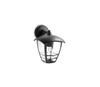 Välisseinavalgusti Philips MyGarden Creek, 1 x E27, 60 W, must, 17,5 x 20 x 24 cm