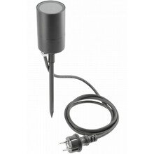 Maasse torgatav välisvalgusti GTV Grazie, GU10, 20W, IP44, must