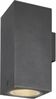 Õue seinavalgusti SLV Enola Square Up/Down L, 53 W, 3000/4000 K, antratsiit, 14 cm x 33.2 cm