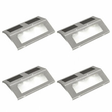 Päikesepatareiga trepivalgustid Mobellex, 4 tk
