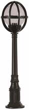 Vabalt seisev välisvalgusti Opviq BSU-68080-BSY-M3-B, 60W, E27, IP65, must, 23 cm x 95 cm