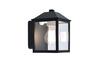 Õuevalgusti Lutec Spire, 10 W, E27, IP44, must