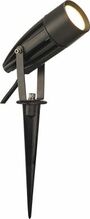 Maasse torgatav välisvalgusti SLV Syna, 9 W, 3000 K, IP55, 5.4 x 10 cm, antratsiit