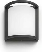 Välisseinalamp Philips Massive Samondra, 12 W, 4000 K, IP44, antratsiit