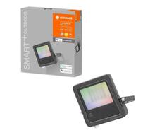 LED prožektor Ledvance SMART+ FLOOD, 10 W, RGBW, IP65, 630 lm, tumehall