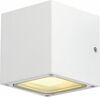 Seinalamp välitingimustesse SLV Sitra Cube, 4.5 W, GX53, IP44, 10.8 x 11.5 cm, valge