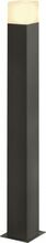 Vabaltseisev välisvalgusti SLV Grafit E27 90 Pole, 11 W, IP44, 8.5 x 90 cm, antratsiit