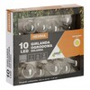 Päikesepatareiga aiakett Extralink Solar Garden Hemma, 2 + 1,8 m, 10 LED, soe valge