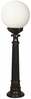 Välipõrandalamp Opviq BSU-68160-BSY-M3-BOP, 60W, E27, IP65, must, 25 cm x 95 cm