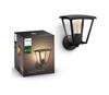 Õue seinalamp Philips Inara Hue, 7 W, IP44, must