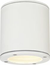 Õue laelamp SLV Sitra, 9 W, GX53, IP44, 10 x 11 cm, valge