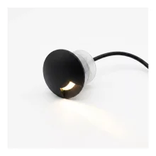 Pinnapealne LED prožektor Synergy 21 Argos Round Segment-2, IP67, must