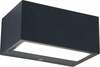 Õue seinalamp Lutec Clgemini 1891S, 9W, LED, IP54, 7 x 10 cm, hall