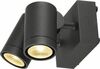 Õue seinavalgusti SLV Helia, 16 W, 3000 K, IP65, antratsiit, 13 x 10.5 cm