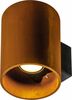Õue seinavalgusti SLV Rusty Up/Down WL, 14 W, IP65, rooste/antratsiit, 3000/4000K