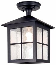 Välilaelamp Elstead Lighting Winchester BL18A-BLACK, 1xE27, 100W, IP43, must, 18.5 x 28 cm
