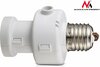 Pirni kinniti Maclean MCE21W, valgusanduriga, E27, 100W, valge