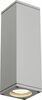 Õue seinavalgusti SLV Theo, 2 x GU10, 35 W, IP44, 7 x 22.5 cm, hõbe