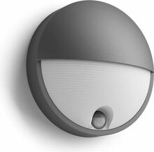 Välisseinavalgusti Philips Capricorn, 6 W, IP44, hall