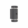 Õue seinavalgusti Lutec Focus, 7 W, IP44, must