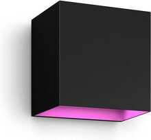 Välisseinalamp Philips Resonate, 8 W, must, IP44