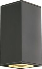 Õue seinavalgusti SLV Big Theo Up/Down, 75 W, GU10, IP44, 13 x 27.6 cm, antratsiit