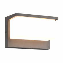 Väliseinavalgusti Trio Nestos, IP54, 13W, 3000 K, 1300 lm, antratsiit, 23 x h15 cm