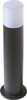 Välisvalgusti post Azzardo Nils 500, 13 W, E27, IP44, 8.3 x 50 cm, must