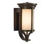 Õue seinavalgusti Elstead Lighting Merrill FE-MERRILL1-S, 1xE27, 60W, IP44, pronks, 19.4 x 38.8 cm