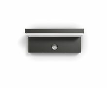 Välisseinalamp Philips Bustan, 9 W, 4000 K, IP44, 1000 lm, antratsiit