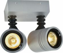 Õue seinavalgusti SLV Myra, 2 x GU10, 50 W, IP55, 14.6 x 9.8 cm, hall