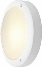 Õue seinalamp SLV Bulan, 60 W, E14, IP44, 27 x 7 cm, valge