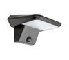 Välisvalgusti päikesepaneeliga Rabalux Qesa 77005, LED, 10W, 3,7V, IP44, must