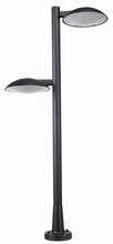 Välisvalgusti Italux Piombino 66950-2/BK-9, 24W, LED, IP44, must, 45.5 x 100 cm
