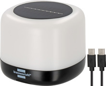 Päikesepatareiga valgusti Brennenstuhl GL 400 AS, LED, 400lm, IP44, 3,7 V, 3,0 Ah aku