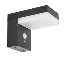 Välistingimustesse päikesepatareiga lamp Rabalux Zrebar 77009, LED, 6W, 3,7V, IP44, 4000K, must, 17,5x13,5x10,5 cm