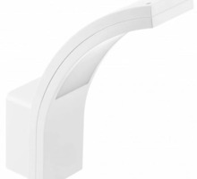 Õuevalgusti GTV Paris, 10 W, 4000 K, IP54, valge