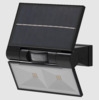 LED prožektor Ledvance Flood Solar, 2,9W, IP44, tumehall, 3000K, liikumisanduriga